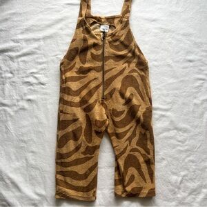 Zara Kids spotted Terrycloth Overalls